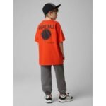 Boys 4F 4FJRSS26TTROM1921-25S structured knit sweatpants - Image 2