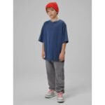 Boys jogger sweatpants 4F 4FJRSS26TTROM1733-24S - Image 4