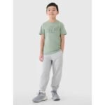 Boys jogger sweatpants 4F 4FJWMM00TTROM1188-25M - Image 5