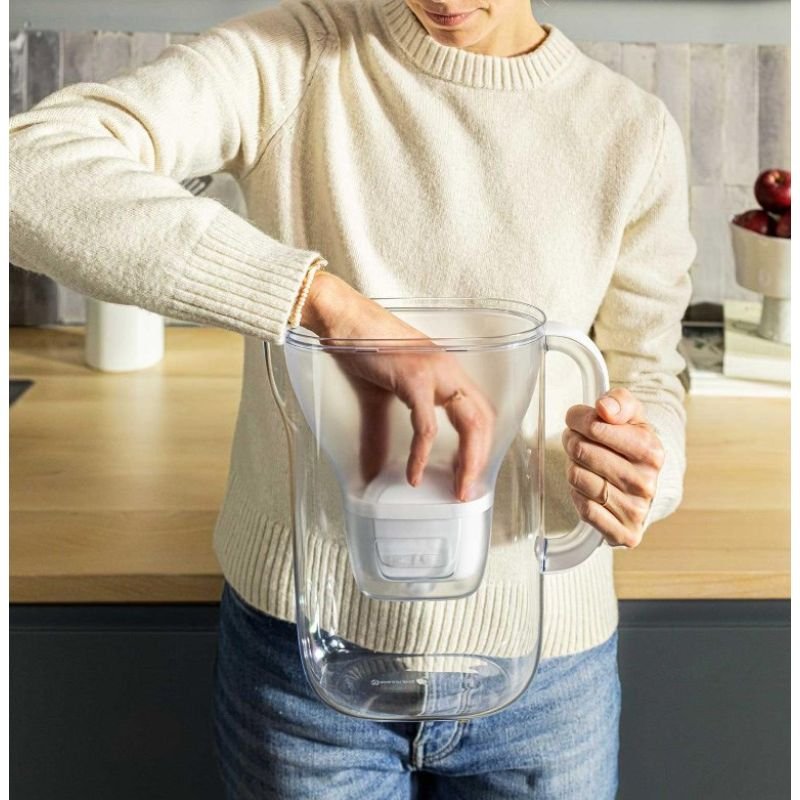 lupin-wear-ca-brita-essential-xl-jug-3-cartridges-dark-blue-2997870 Brita Essential XL jug + 3 cartridges dark blue - Image 1