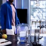 Brita Essential XL jug + 3 cartridges dark blue - Image 5