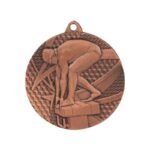 Bronze medal - swimming - steel medal - Image 4