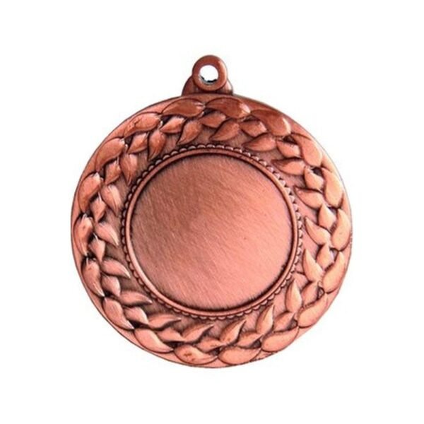 Bronze medal with space for a 25 mm emblem - steel medal