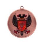 Bronze steel medal, third place, with LuxorJet color print - Image 3