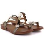 Brown womens sandals M.Daszyński MR1958-1 - Image 3