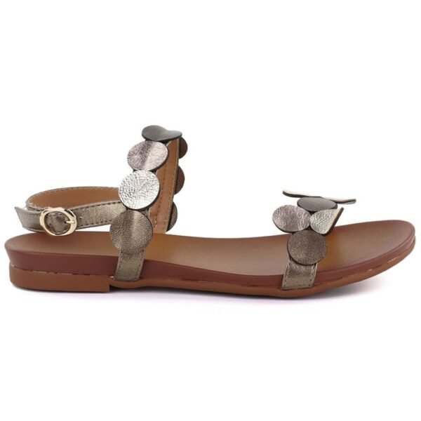 Brown womens sandals M.Daszyński MR1958-1