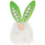 BUNNY 18CM GREEN SPRING DECORATION - Image 2