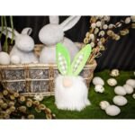 BUNNY 18CM GREEN SPRING DECORATION - Image 5