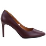 Burgundy spic pumps Sergio Leone 1339 - Image 2