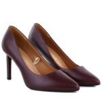 Burgundy spic pumps Sergio Leone 1339 - Image 3