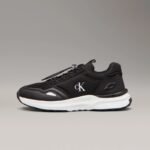Calvin Klein womens sneakers LOW CUT LACE-UP SNEAKERS V3X9-83010-1464999 BLACK - Image 7