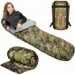 CAMO TOURIST SLEEPING BAG 210x80x50CM WITH ENERO CAMP COMPRESSION - Image 4