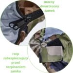 CAMO TOURIST SLEEPING BAG 210x80x50CM WITH ENERO CAMP COMPRESSION - Image 5