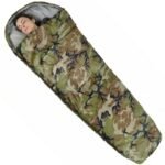 CAMO TOURIST SLEEPING BAG 210x80x50CM WITH ENERO CAMP COMPRESSION - Image 7
