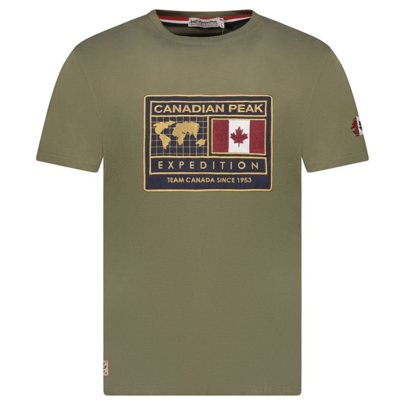 lupin-wear-ca-canadian-peak-t-shirt-jofoteneak-kaki-rm-men-254-rbmsz1255h-cp-kaki-1611249 Canadian Peak T-shirt JOFOTENEAK KAKI RM MEN 254 (RBMSZ1255H/CP-KAKI) - Image 1