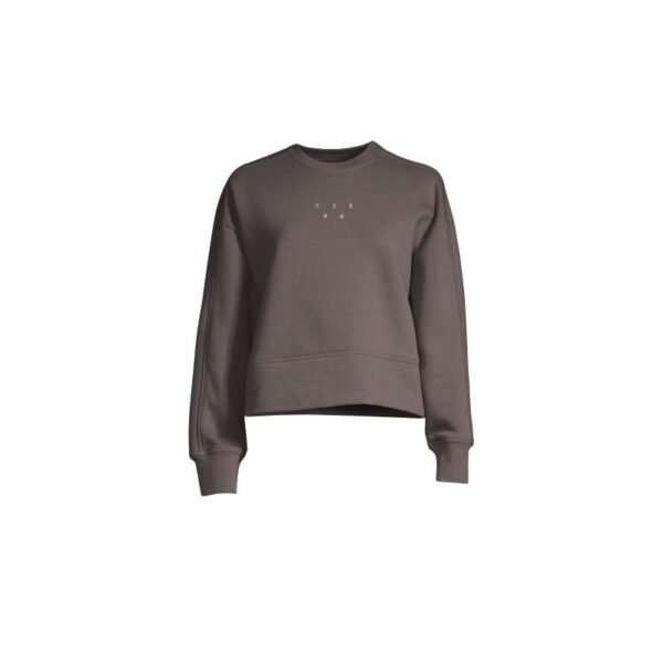CASALL Boxy Crew Neck Sweatshirt, gray