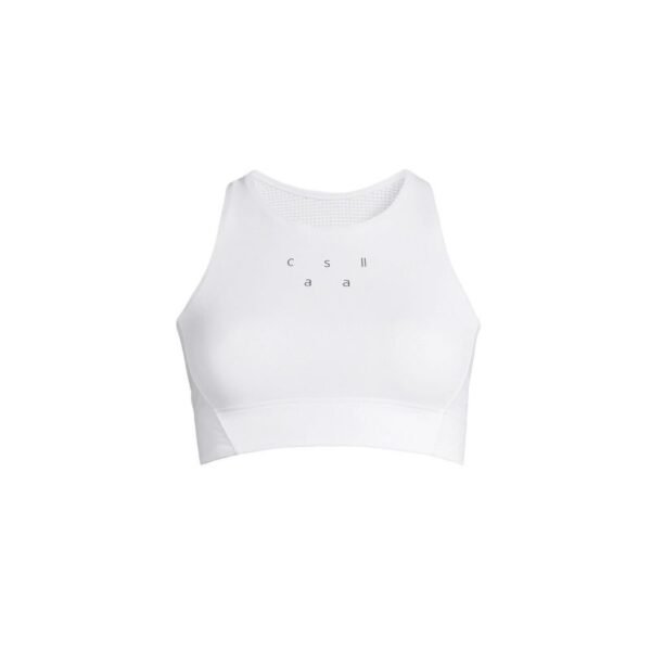 CASALL Iconic Longline Sports Bra White