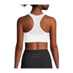 CASALL Iconic Longline Sports Bra White - Image 5