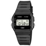 CASIO Unisex Watch F-91WB-1AVEF + BOX