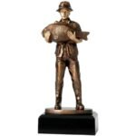 Cast figure - angler RFXR1759/BR