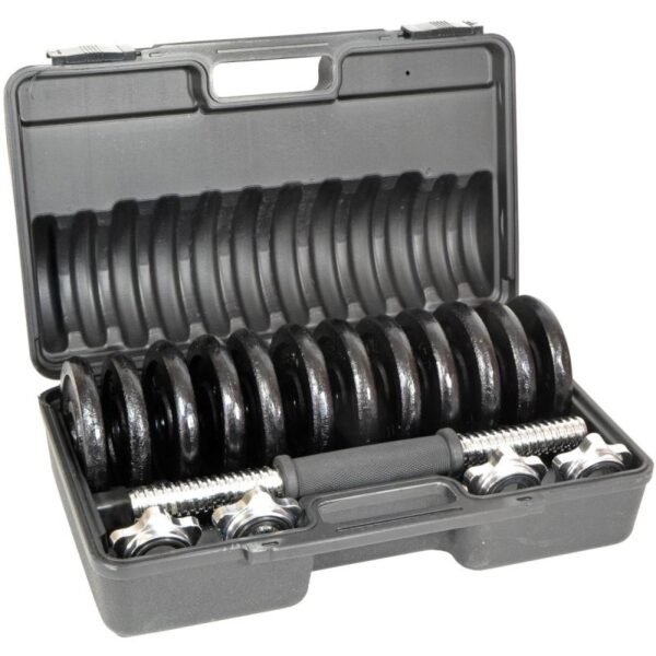 CAST IRON DUMBBELL 15 KG (2x7.5 KG) ENERO FIT CASE