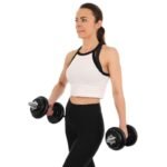 CAST IRON DUMBBELL 15 KG (2x7.5 KG) ENERO FIT CASE - Image 4
