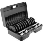 CAST IRON DUMBBELL 15 KG (2x7.5 KG) ENERO FIT CASE - Image 6