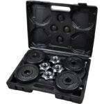 CAST IRON DUMBBELL 19 KG (2x9.5 KG) ENERO FIT CASE - Image 5
