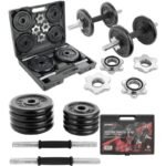 CAST IRON DUMBBELL 19 KG (2x9.5 KG) ENERO FIT CASE - Image 7