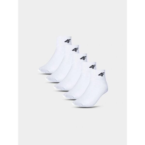 Casual ankle socks (5-pack) for children 4F 4FJWMM00USOCU295-90S