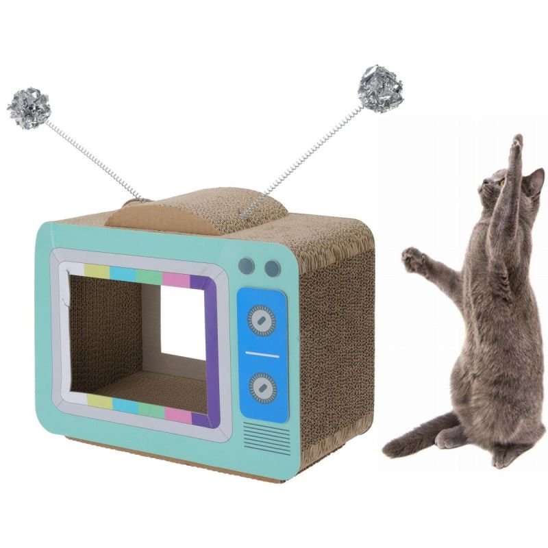 lupin-wear-ca-cat-scratching-posts-40-cm-tv-1844185 CAT SCRATCHING POSTS 40 CM TV - Image 1