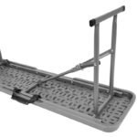 CATERING BANQUET FOLDING BENCH 183x28x43CM WOODLAND BOARD DARK GREY - Image 7