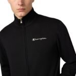 Champion Full Zip Suit Mens Tracksuit Black 222248 KK001 - Image 4