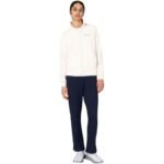 Champion Full Zip Suit Womens Cream and Navy Blue Tracksuit 117988 YS084