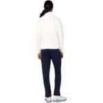 Champion Full Zip Suit Womens Cream and Navy Blue Tracksuit 117988 YS084 - Image 3