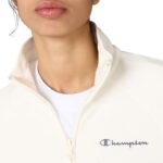 Champion Full Zip Suit Womens Cream and Navy Blue Tracksuit 117988 YS084 - Image 4