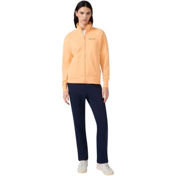 Champion Full Zip Suit Womens Tracksuit Orange and Navy Blue 117988 OS069