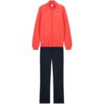 Champion Full Zip Suit Womens Tracksuit Orange and Navy Blue 118289 RS073 - Image 2