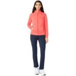 Champion Full Zip Suit Womens Tracksuit Orange and Navy Blue 118289 RS073