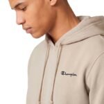 Champion Hooded Sweatshirt Beige 221791 MS041 - Image 4