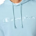 Champion Hooded Sweatshirt Mens Blue 220782 BS221 - Image 3
