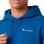 Champion Hooded Sweatshirt Mens Blue 221791 BS220 - Image 4