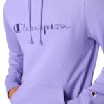 Champion Hooded Sweatshirt Mens Purple 220782 VS024 - Image 4