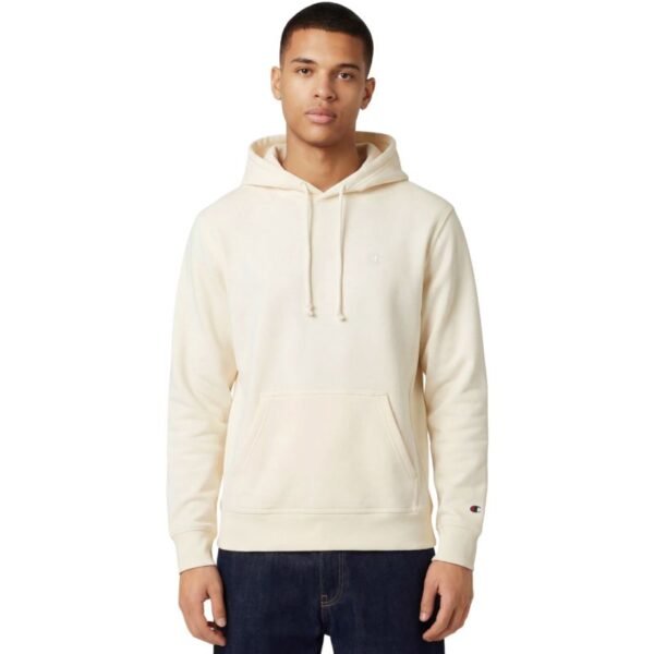 Champion Mens Hoodie Sweatshirt Cream 220783 YS084