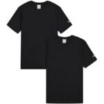 Champion Mens Short Sleeve T-shirt 2-pack black 220267 KK001