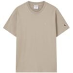 Champion SS Tee Beige Mens T-Shirt 220278 ES035 - Image 2