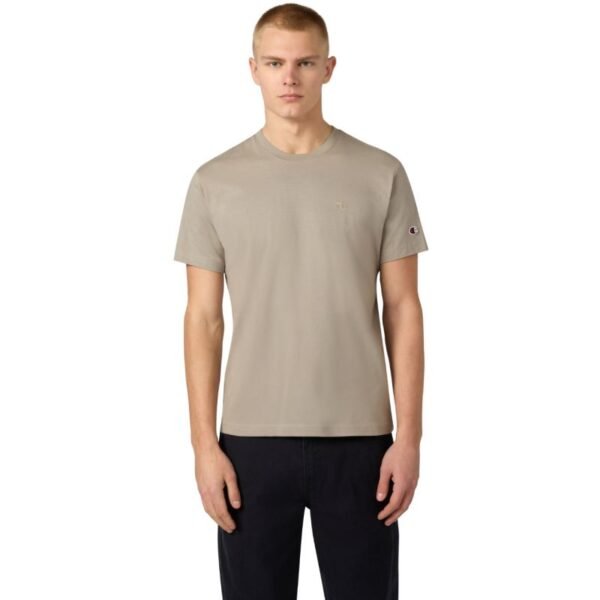 Champion SS Tee Beige Mens T-Shirt 220278 ES035