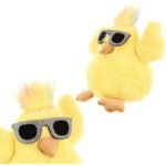 CHICKEN WITH GLASSES 19CM SPRING DECORATION - Image 2