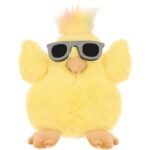 CHICKEN WITH GLASSES 19CM SPRING DECORATION - Image 3