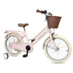 CHILDRENS BIKE 18 RETRO STYLE PINK ENERO